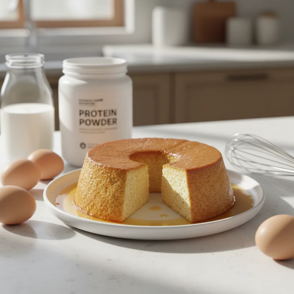 Flan protéiné recette facile étape par étape – Levovia - flan proteine recette