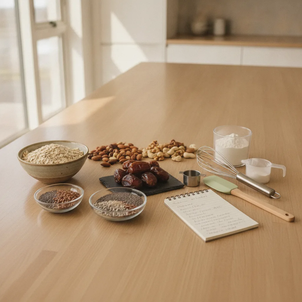 5 ingrédients pour barre protéinée fait maison | Levovia - barre proteinee maison ingredients