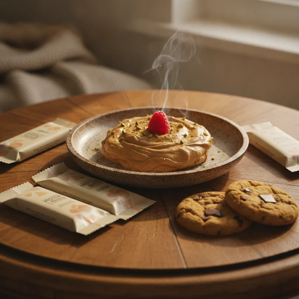 mousse protéinée maison