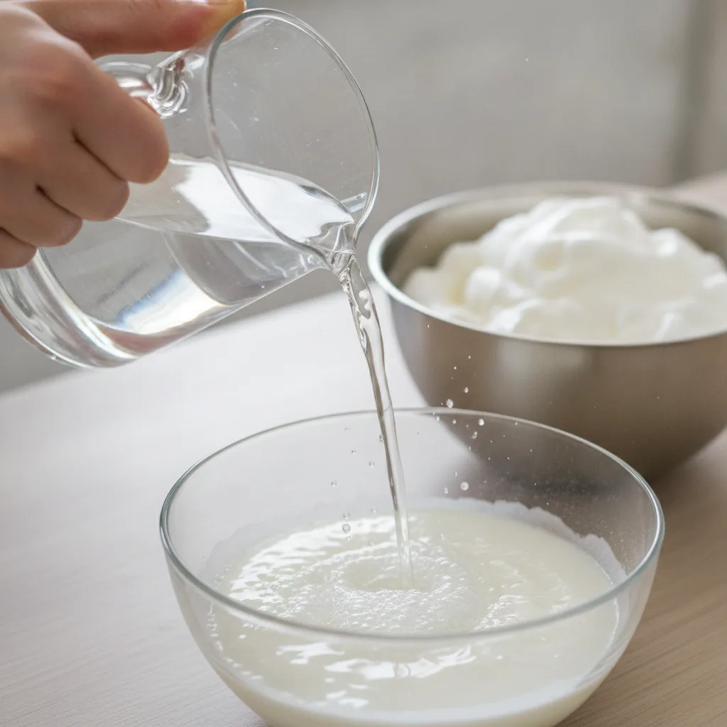 mousse protéinée maison
