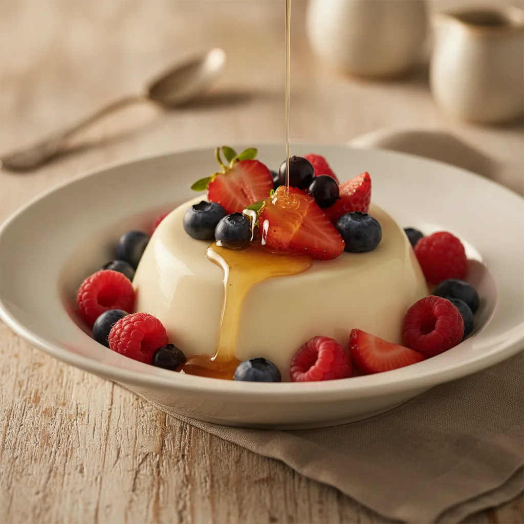 Panna cotta protéinée | recette facile et gourmande - panna cotta proteinees recette